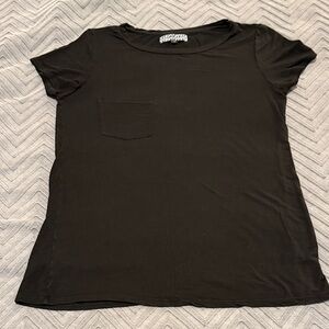 Groceries Black Pocket Tee